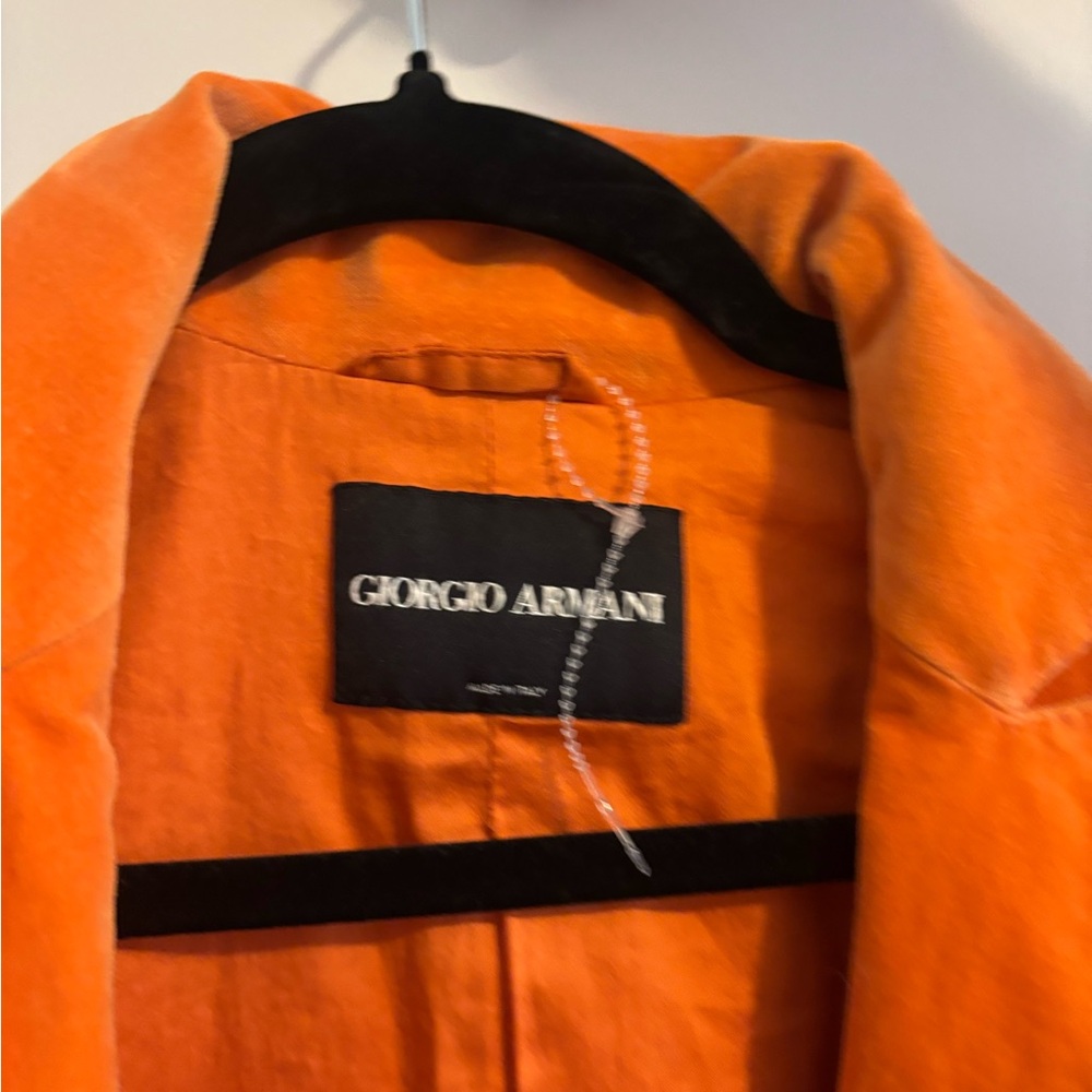 Giorgio Armani Bold Orange Jacket